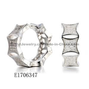 925 Sterling Simple Silver Earrings Wholesale Fashion Jewelry