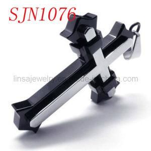 Religion Jewelry Fashion Stainless Steel Cross Pendants for Men