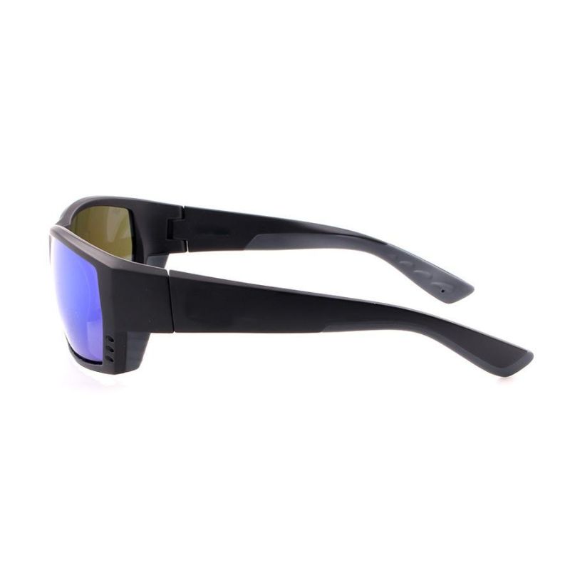 2017 Fashionable Square Shape Sports Sunglasses with Blue Mirror