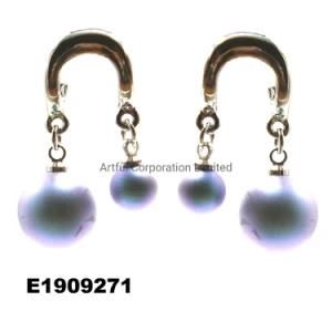 Fashion Jewelry/ Silver Brass Earring/ Women Earring