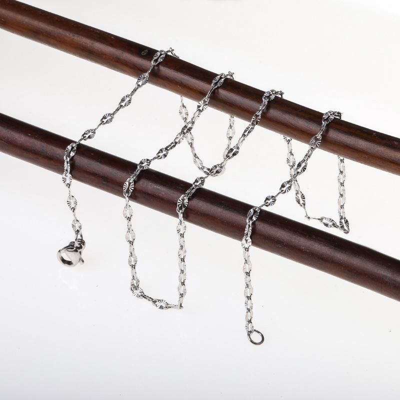 Fashion Stainless Steel Jewelry Chain Shiny Jewellery Accessoriesgold Plated Bracelet Necklace