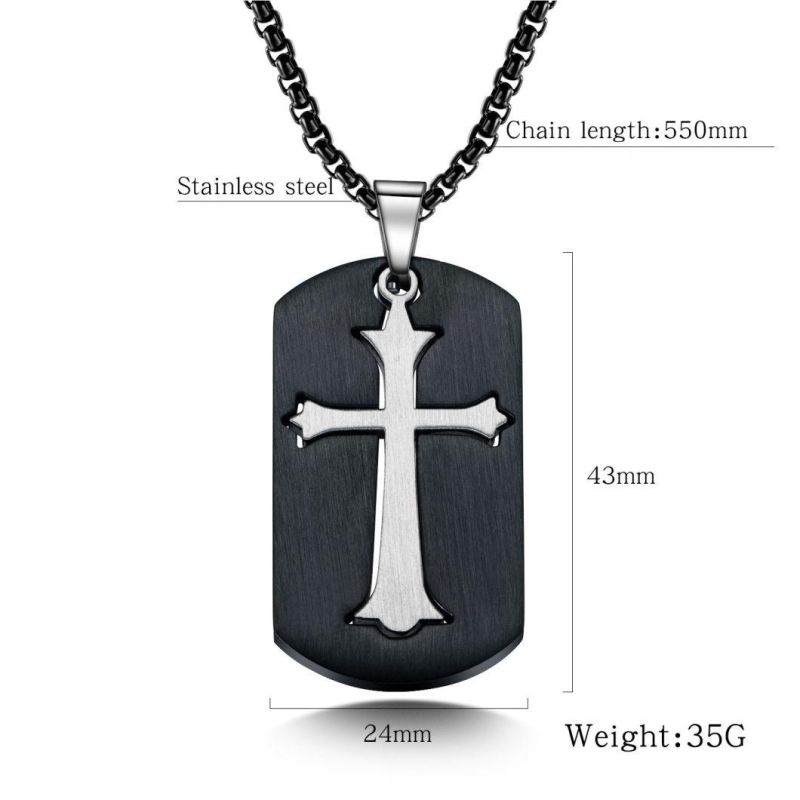 Stainless Steel Cross Necklace