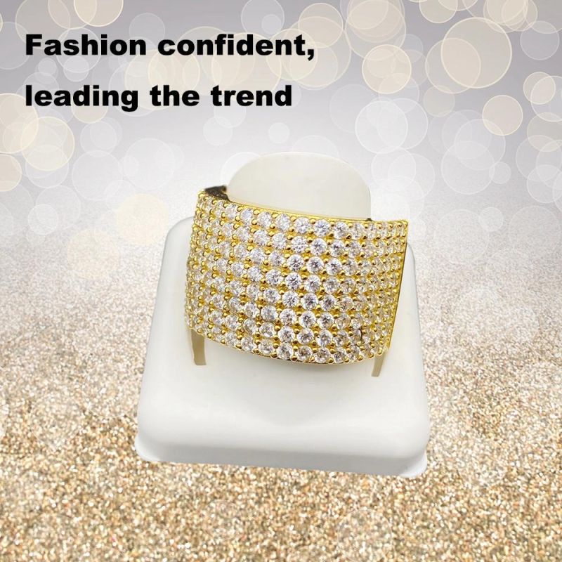 Fashion Silver Luxury Ring for Women in 925 Sterling Silver Jewelry