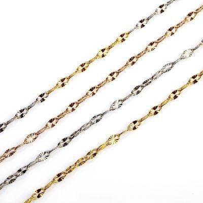 Lip Chain Embossed Jewelry Necklace Bracelet Anklet Handmade Craft Design for Fashion Women Accessories Jewelry Custom