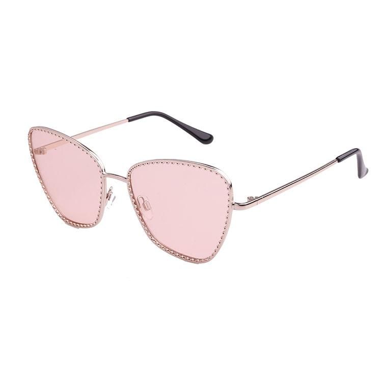 2019 Hot Selling Stylish Butterfly Shape Metal Sunglasses