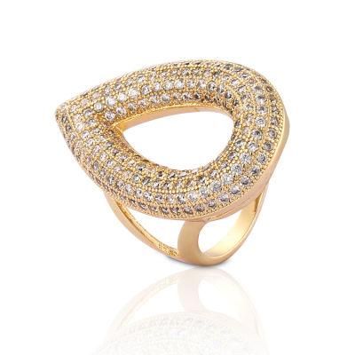 Fashion 18K Gold Plated Stainless Steel Silver Wedding Engagement Jewelry Design Finger Man Rings