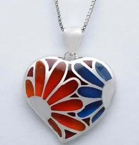 Epoxy Jewelry Stainless Steel Pendant (PX8609)