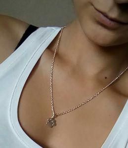 Fashion Cute Pets Dogs Footprints Paw Chain Pendant Necklace
