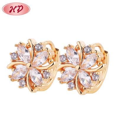 2020 New Fashion Cheap 18K Gold Plated Colorful Earrings Jewelry
