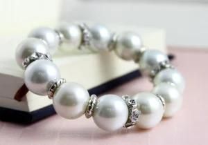 Acrylic Imitation Pearl Bracelet (BR-11021008)