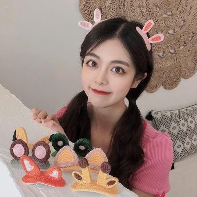 New Girl Sweet Wool Cartoon Three-Dimensional Hairpin Korean Version of The Net Red Cute Children&prime;s Top Clip Side Clip