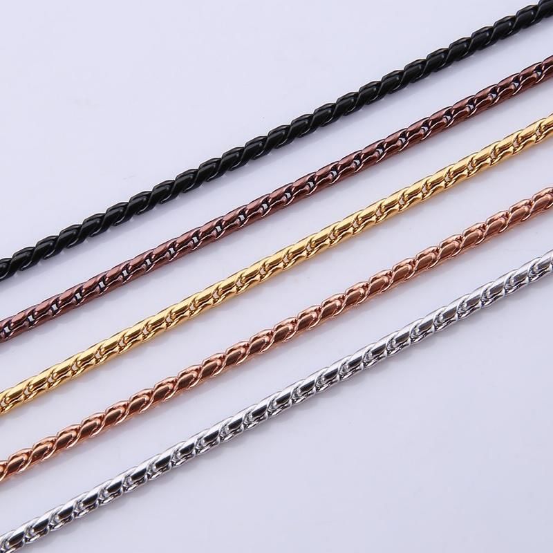 Fashion Jewelry Necklace Stainless Steel Mariner Chain