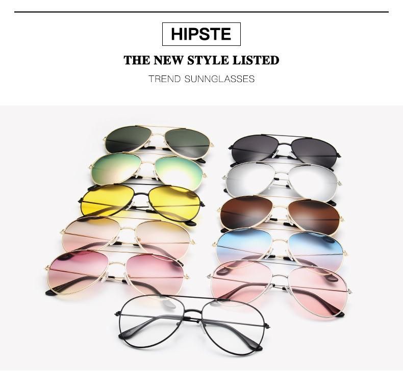 Occident Style New Gradient Color Classics Sunglasses Men and Women