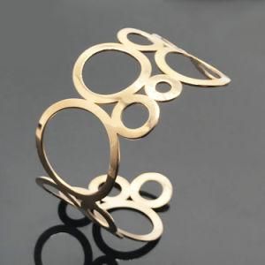 Women Jewelry Bangle Stainless Steel Silver Star Fashion Bracelet