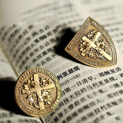 Gift Ornament Large Pin Collar Pin Christian Brooch for Br-L-0001