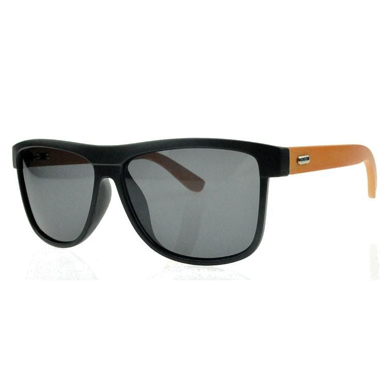 2017 Square Shape Fashion Sunglasses with Bamboo Temples