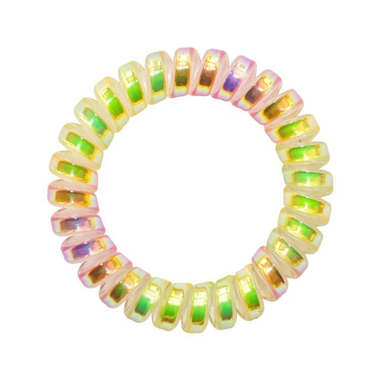 24 Colors Metallic Telephone Wire Hair Tie Spring Hair Tie Coil Hair Band