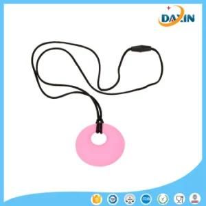 New Baby Nursing Toy for Mom to Wear 100% Food Grade Silicone Teething Pendant Necklace for Chew