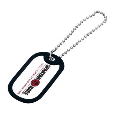 Custom Offset Printing Stainless Steel Dog Tag (ele-DT008)