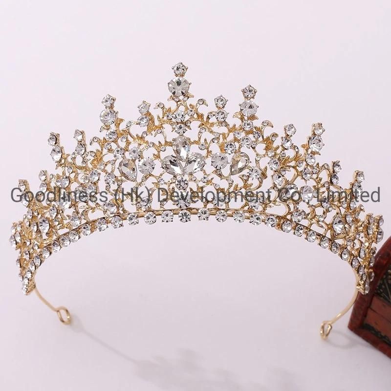 Rhinestone Crystal Bling Tiaras Wedding Crown Bridal Hair Accessories