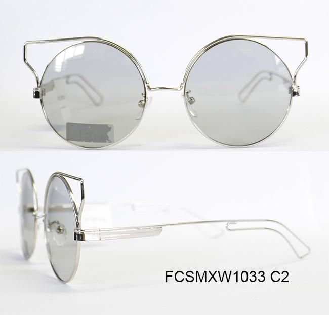 Newly Fashion Coated High Quality Metal Sunglasses