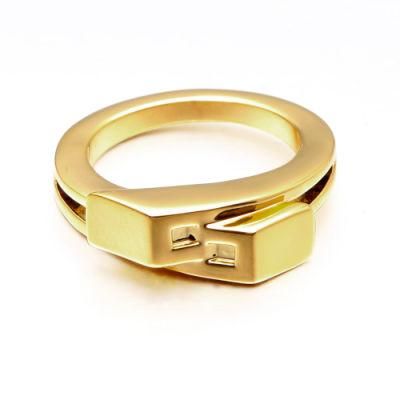 Mini Simple Matte Gold Ladies Finger Ring Women Accessories Fashion Rings Jewelry