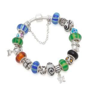 Silver Bracelet for European Charm Bracelet (M11)