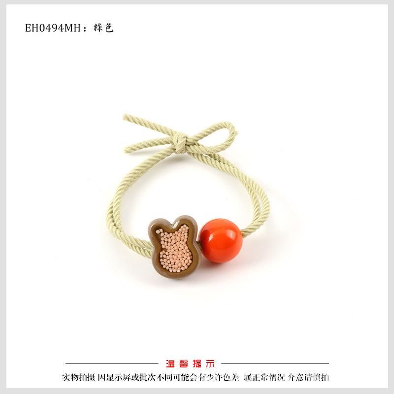 Fashion Jewelry Fresh Temperament Hair Ring Preparation Beads Head Rope