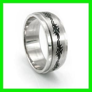 2012 Men Stainless Steel Ring Jewellery Model (TPSR118)
