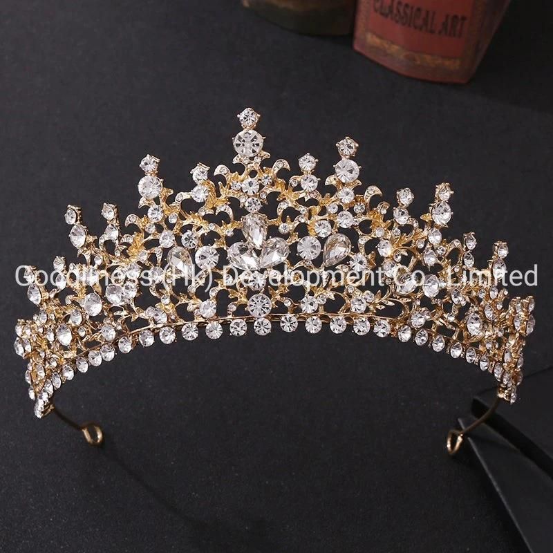 Rhinestone Crystal Bling Tiaras Wedding Crown Bridal Hair Accessories