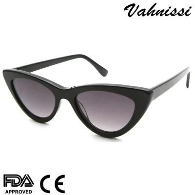 2021new Trendy Newest High Quality Arrivals 100% Handmade Lamination Acetate Cat Eye Sunglasses