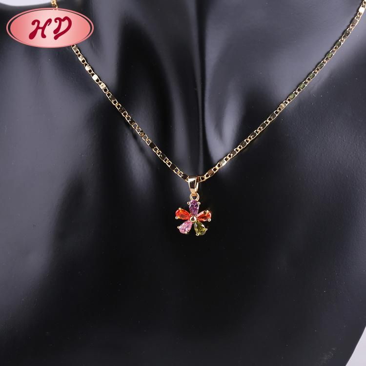 New Fashion 18K Gold Color Jewelry Sets with Earring Necklace