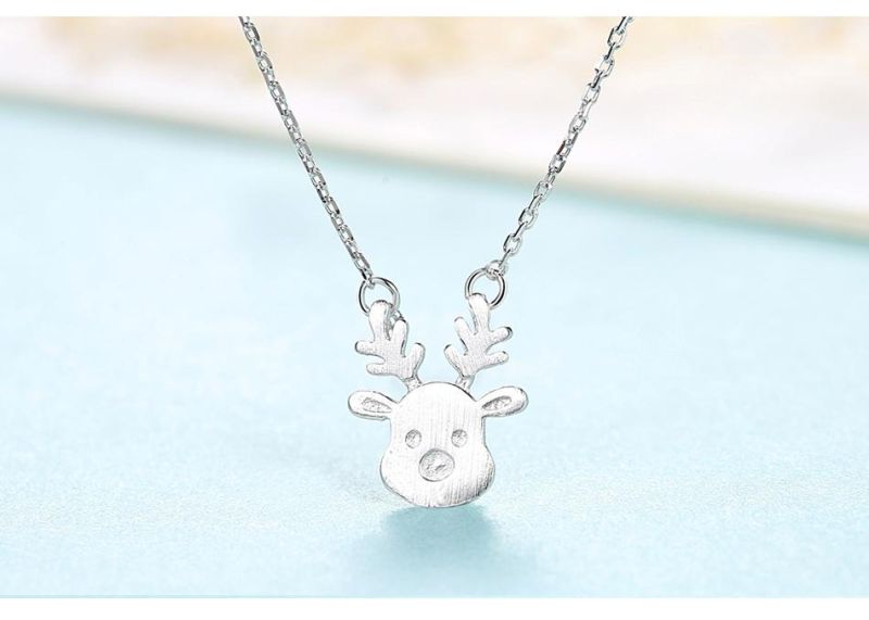 Fashion Jewelry Gold Plated Simple Pendant Necklace