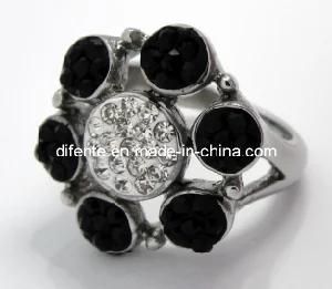 Stainless Steel Crystal Ring (RZ7002, RZ3001, RZ7001, RZ7008, RZ8103, RZ7006)