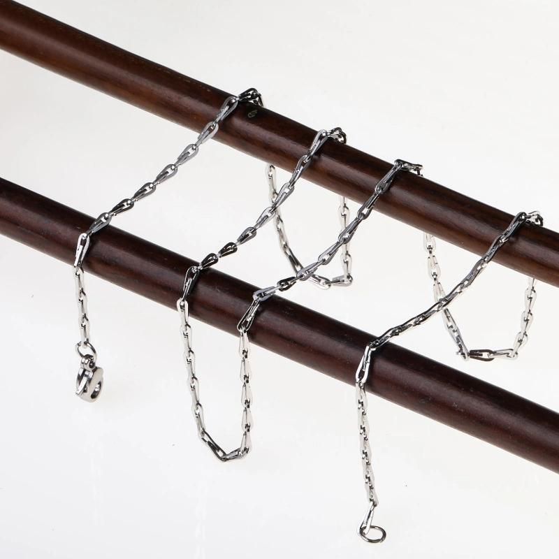 Stainless Steel Gold Plated Fashion DIY Necklace Bali Chain Jewelry for Gift Handcraft Bag Design
