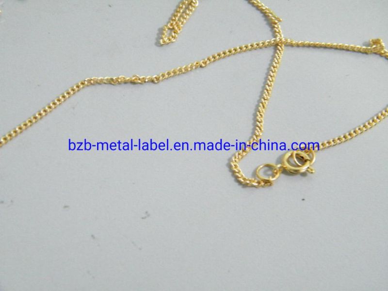 Metal Necklace Pendant for Accessories Handbag Bottle Necklace Docoration for Jeans Customization Souvenir Gift Present Bracelet