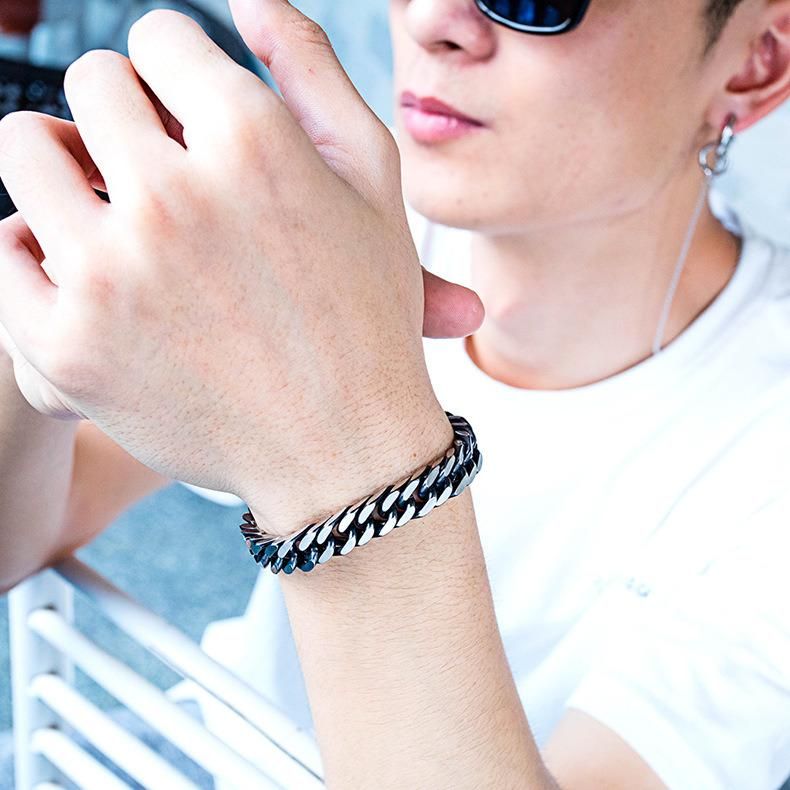 Fashion Stainless Steel Male Bracelet