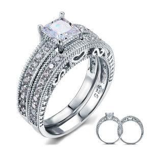 Brand New Nice 925 Sterling Silver Wedding Ring