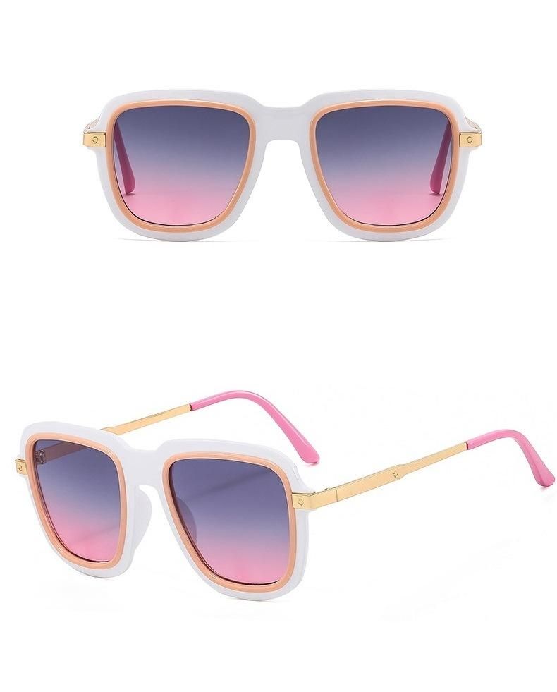 2022 Fashion Personality Retro PC Metal Sunglasses