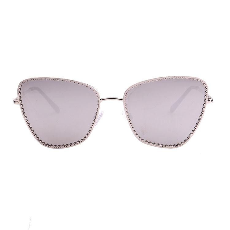 2019 Butterfly with Decoration Fashion Metal Sunglasses