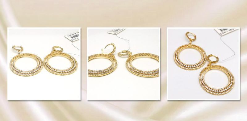 Popular Fashion Gold Style Earrings Jewelry
