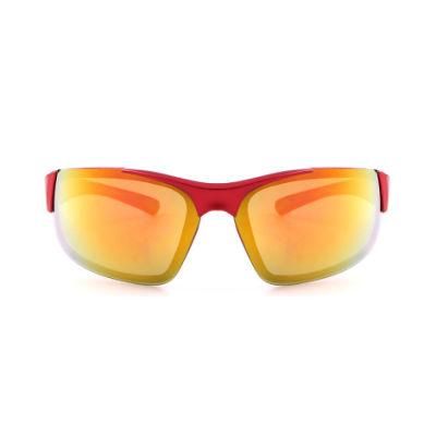 Half Frame Impact Resistant Sport Sunglasses