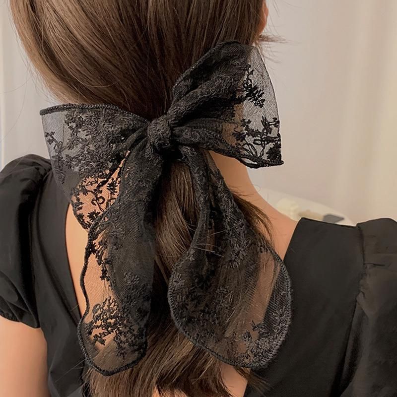 Fashion Lace Butterfly Simple Hair Clip Jewelry
