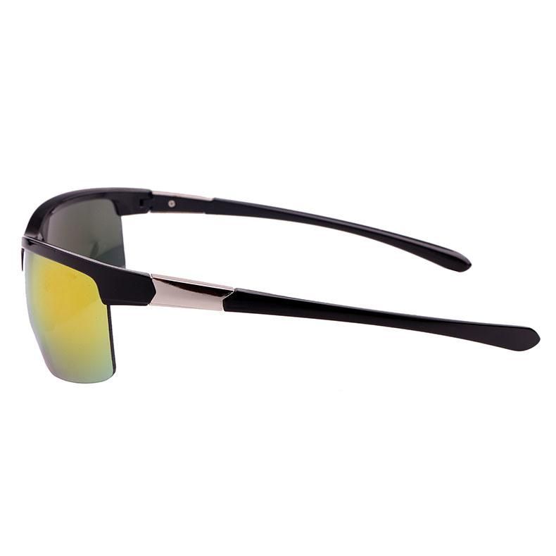 2019 Black Frame Sports Cycling Sunglasses with Metal