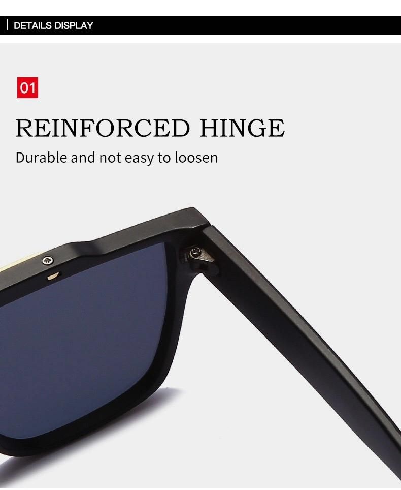Maysun New Fashion Sunglasses Vintage Square Shades Mens Sun Glasses