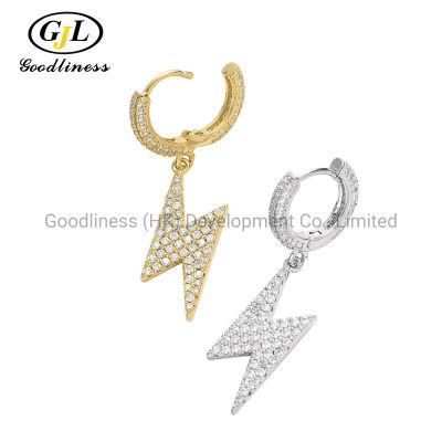 Fashion Temperament Fashion Hoop Earrings Cubic Zirconia Earrings