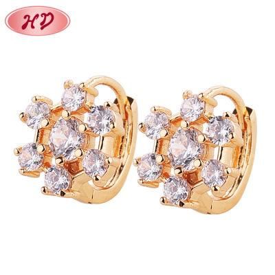 New Arrival Simple Luxury Fashion Gold Huggies Earring