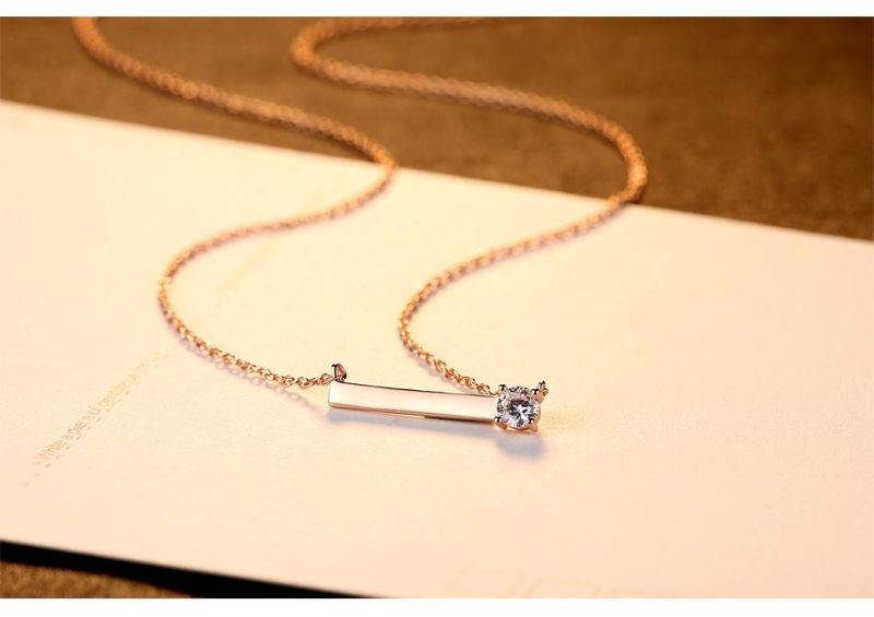 European Fashion Jewellery Diamond Necklace for Women