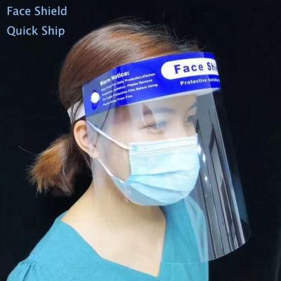 Quick Shipment Anti-Fog Material Personal Face Protection Face Shield