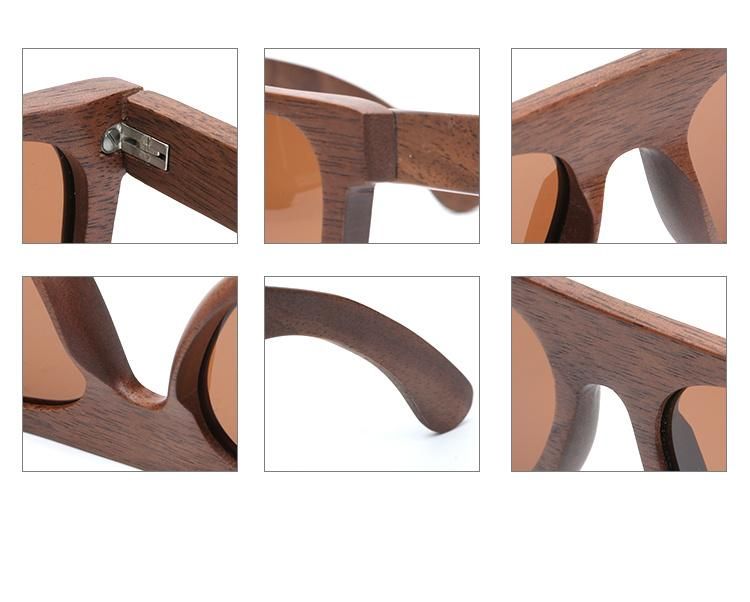 Online Shopping Vogue Branded Shades Wooden Sunglasses